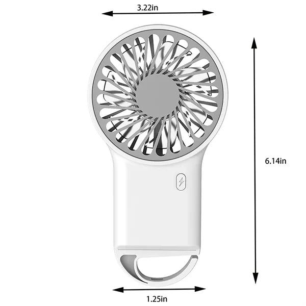 Foldable Desktop USB Charging Small Fan