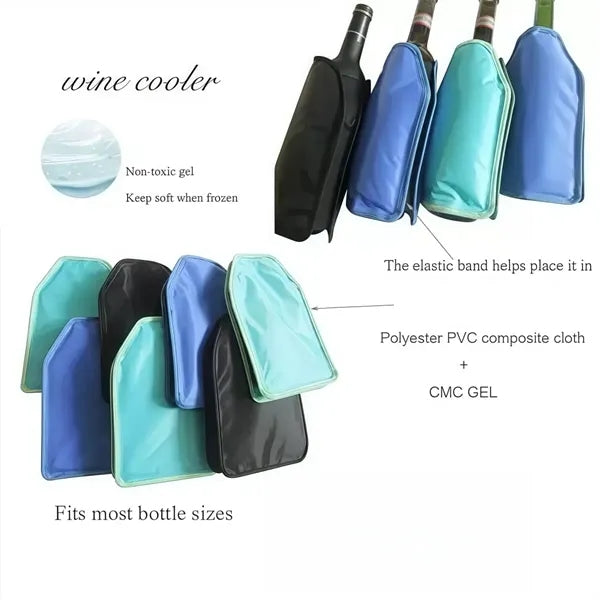 Ice-cold refrigeration wine bag