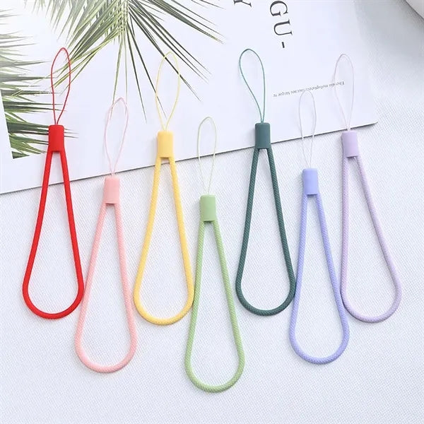 Silicone phone lanyard