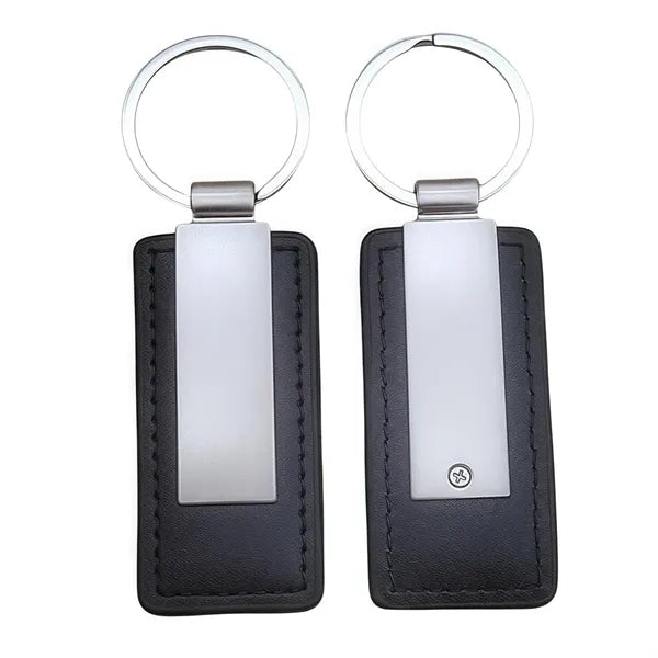 Leather keychain