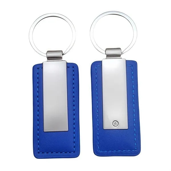 Leather keychain