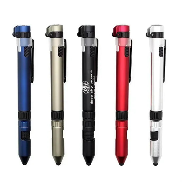 6-in-1 Multi-functional Ballpoint Pen