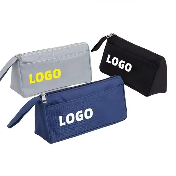 Double-layer portable pen bag