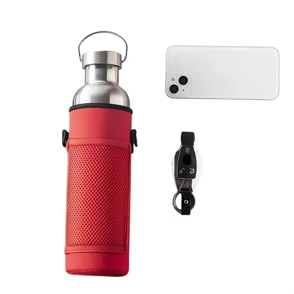 Crossbody cup sleeve