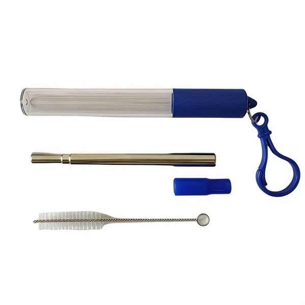 Stretching straw set