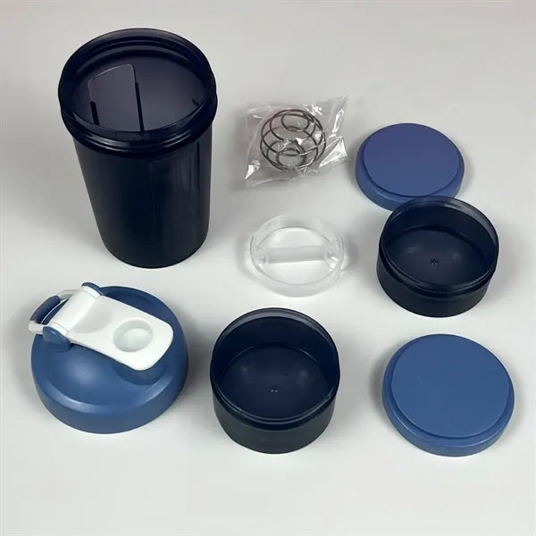 450ml three-layer shake cup