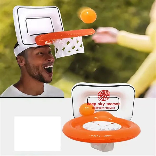 Outdoor parent-child mini basketball game
