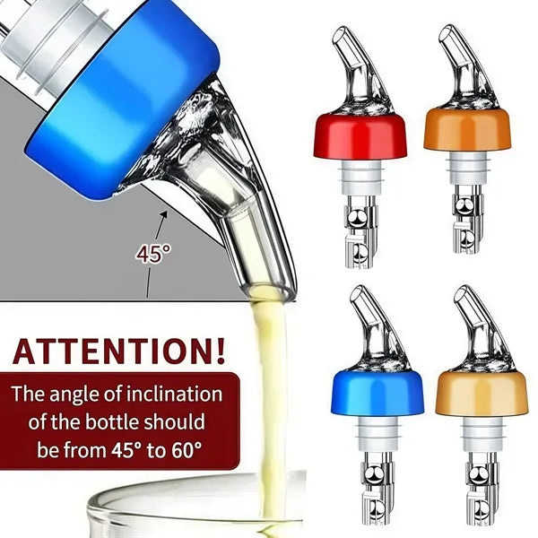 Automatic measured bottle pourer