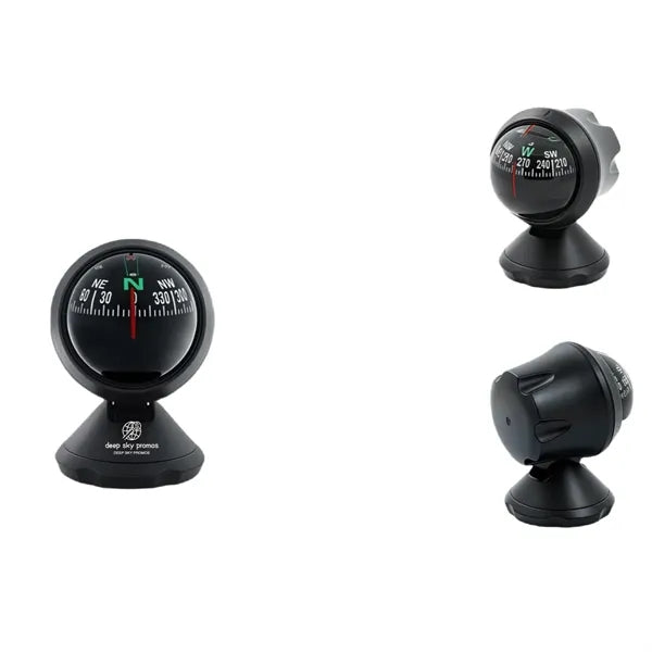 Car-mounted compass ball
