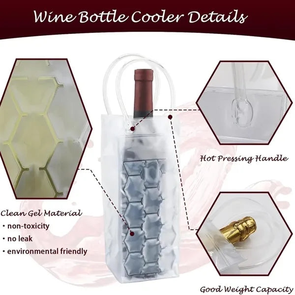 Wine bottle cooler