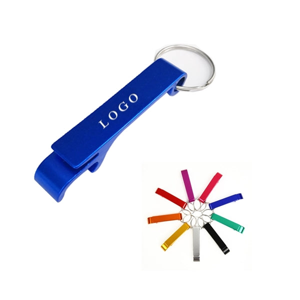 Aluminum Bottle Opener Keychain