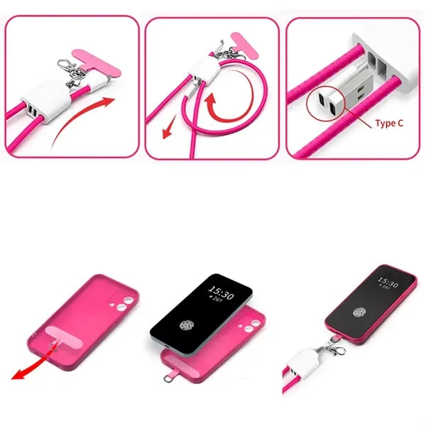 Crossbody Lanyard Charging Cable