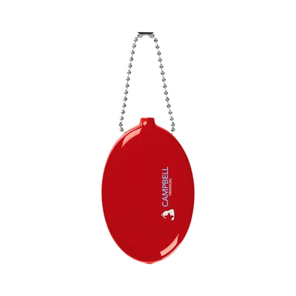 Old School Squeeze Coin Pouch Keychain