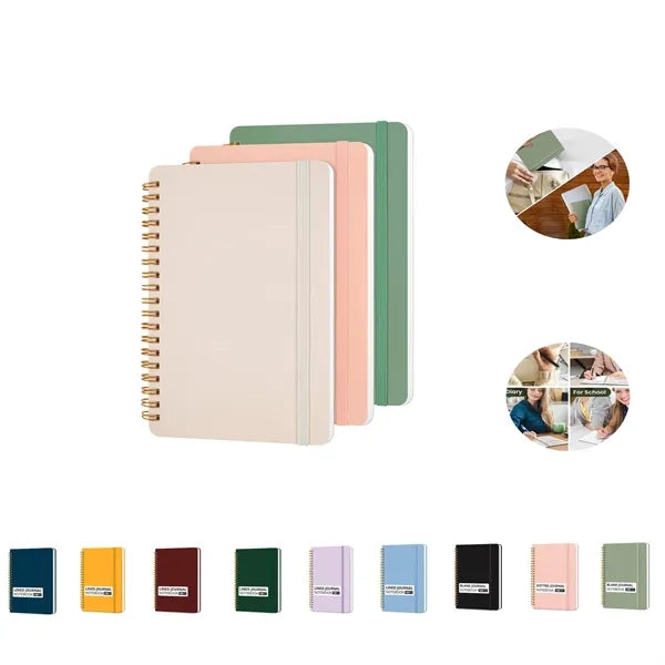 Lined Spiral Journal Notebook