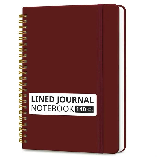 Lined Spiral Journal Notebook