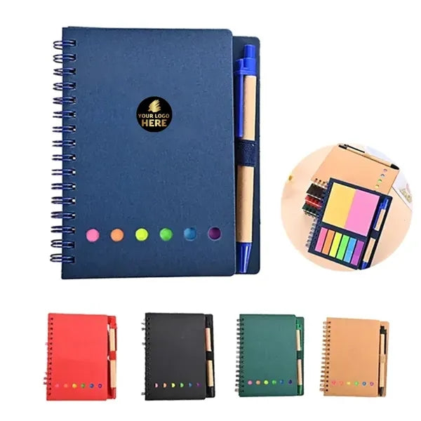 Kraft paper sticky note pad