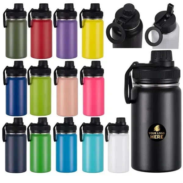 12-ounce insulated children's sports water bottle