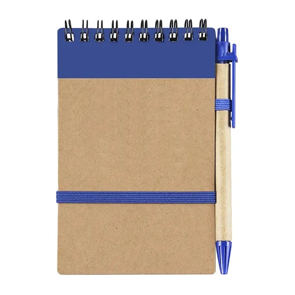 Eco Spiral Notebook With Pen