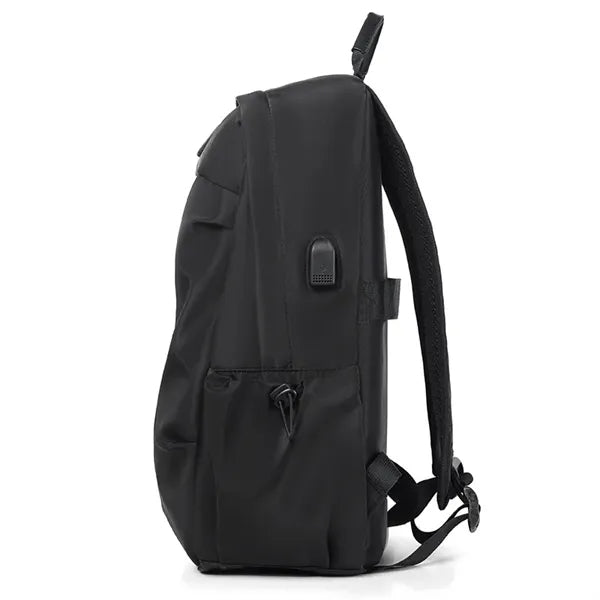 Branded Travel Laptop Backpack with USB Charging Port