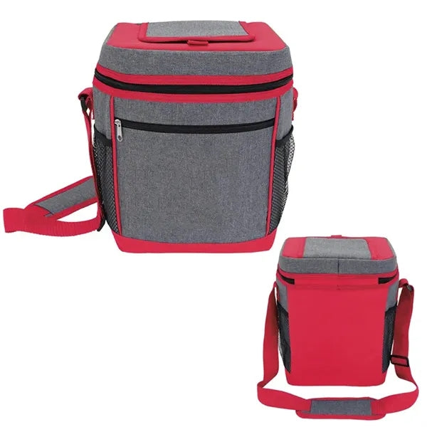 Oxford Cloth Crossbody 12 Can Cooler Bag
