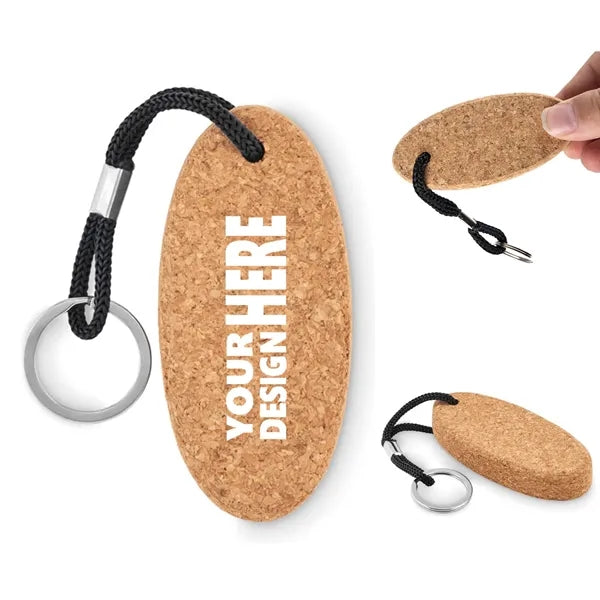 Floating Cork Key Ring