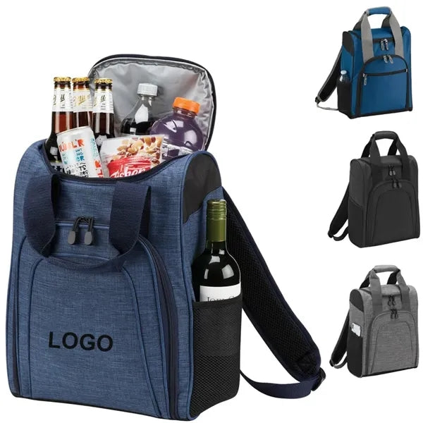 Leak Proof Oxford Cloth 24 Can Insulated Cooler Backpack