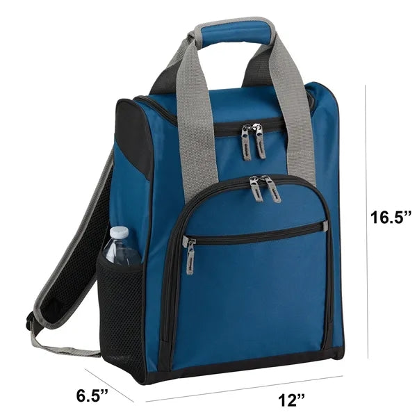 Leak Proof Oxford Cloth 24 Can Insulated Cooler Backpack