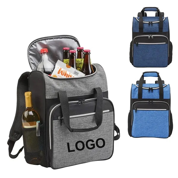 Leak Proof Oxford Cloth 24 Can Cooler Backpack