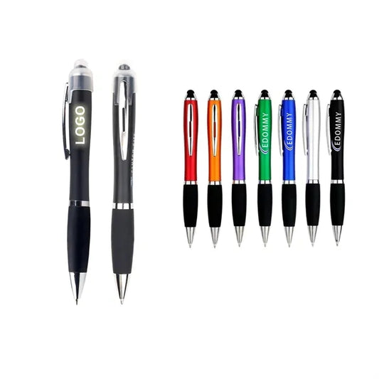 LED flashlight Stylus Pen