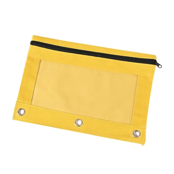 Multifunctional Pencil Bag With Transparent Window