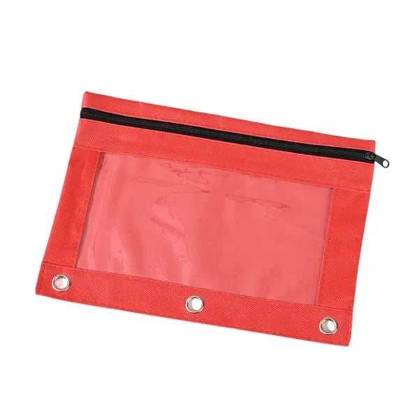 Multifunctional Pencil Bag With Transparent Window