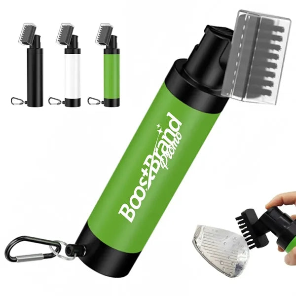 Golf Club Groove Cleaner with Spray Bottle and Brush