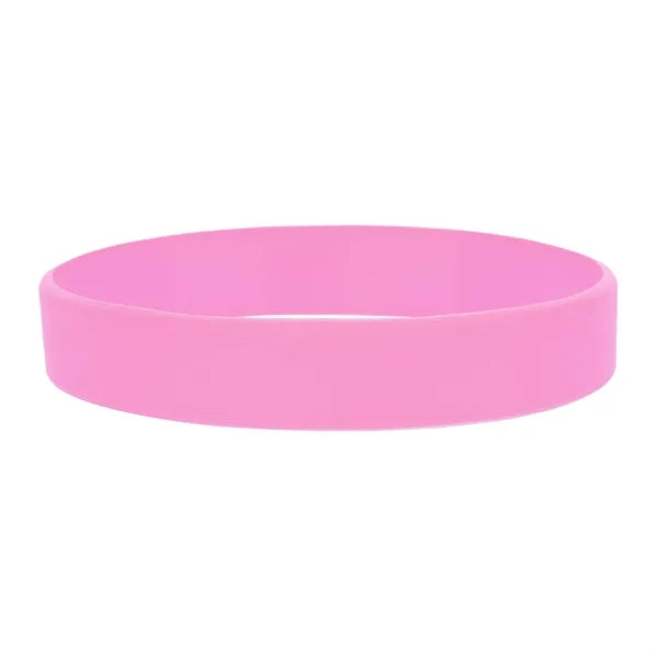 Debossed/Embossed Silicone Wristband