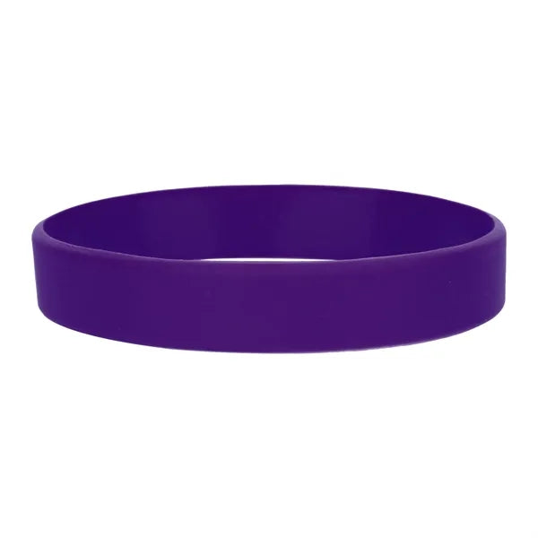 Debossed/Embossed Silicone Wristband