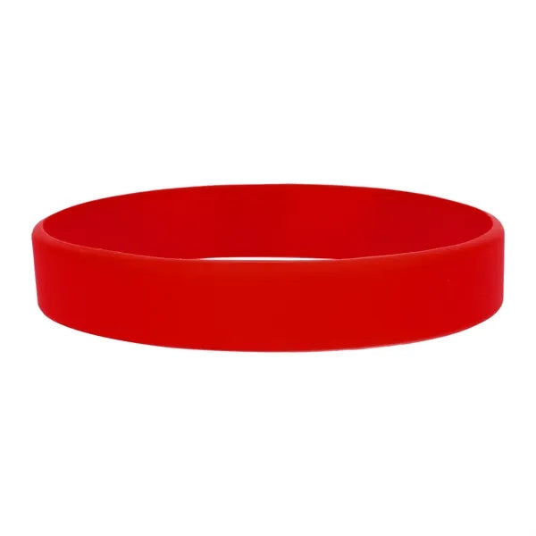 Debossed/Embossed Silicone Wristband