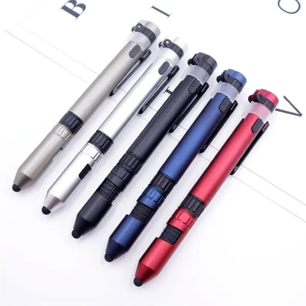 6 in 1 Multi Functional Tool Pen
