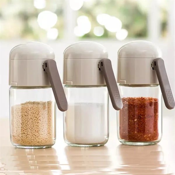 6oz Quantitative Glass Salt Shaker