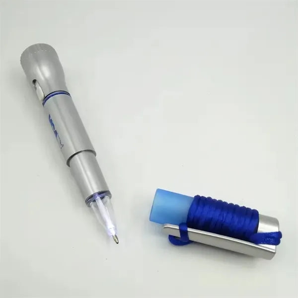 LED Light-Up Lanyard Pen with Clip