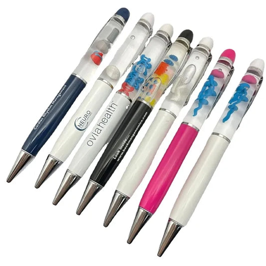 Liquid Floating Ballpoint Pen with Custom Floater