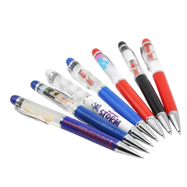Liquid Floating Ballpoint Pen with Custom Floater
