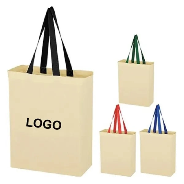 12oz Custom Sustainable Canvas Tote Bag