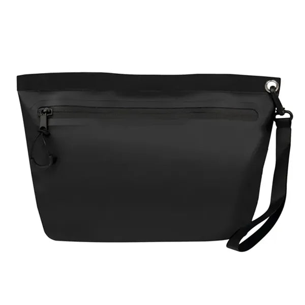 PVC Water resistan Zipper Deck Dry Pouch Vanity Bag