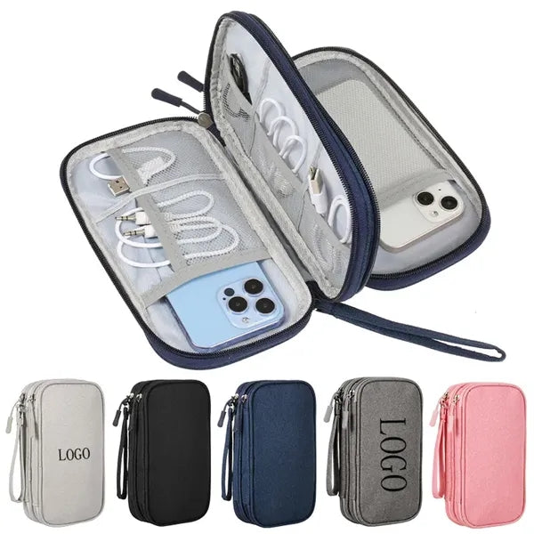 Water Resistance Anti Scratch New Jacquard Cable Organizer