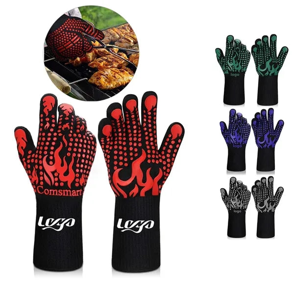Insulated Heat-resistant BBQ Microwave Oven Gloves