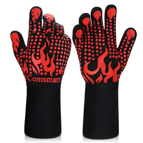 Insulated Heat-resistant BBQ Microwave Oven Gloves
