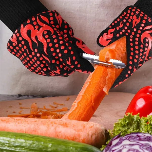 Insulated Heat-resistant BBQ Microwave Oven Gloves