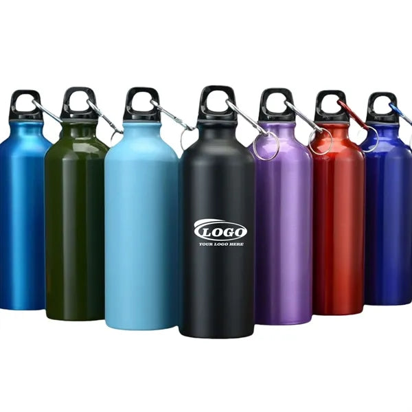 17oz Aluminum Round Canteen Water Bottle