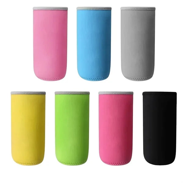 Portable Glass Cup with Cloth Cover Water Bottle
