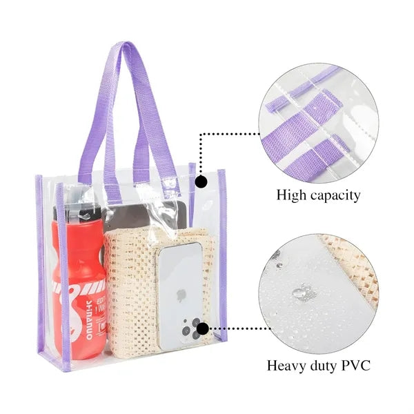 Clear Stadium Tote Bag