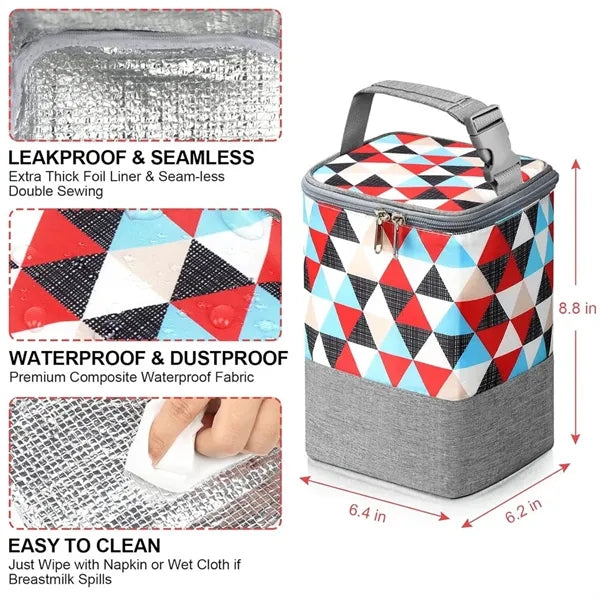 Breastmilk Aluminum Foil Insulation Cooler Bag